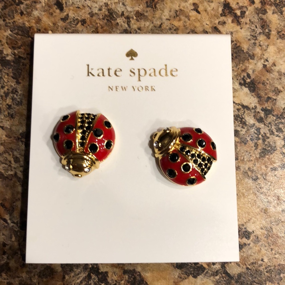 Kate Spade Ladybug Earrings